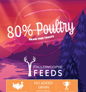 Fallowcopse Feeds - Grain Free Treats Dog Food - Turkey Beef Chicken Lamb Duck Petersfield Hampshire Surrey West Sussex London Berkshire Kent