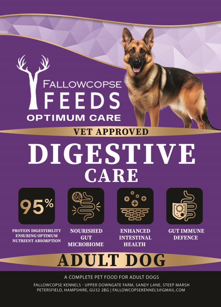 Fallowcopse Feeds - Digestive Care - Turkey Chicken Lamb Petersfield Hampshire Surrey West Sussex London Berkshire Kent