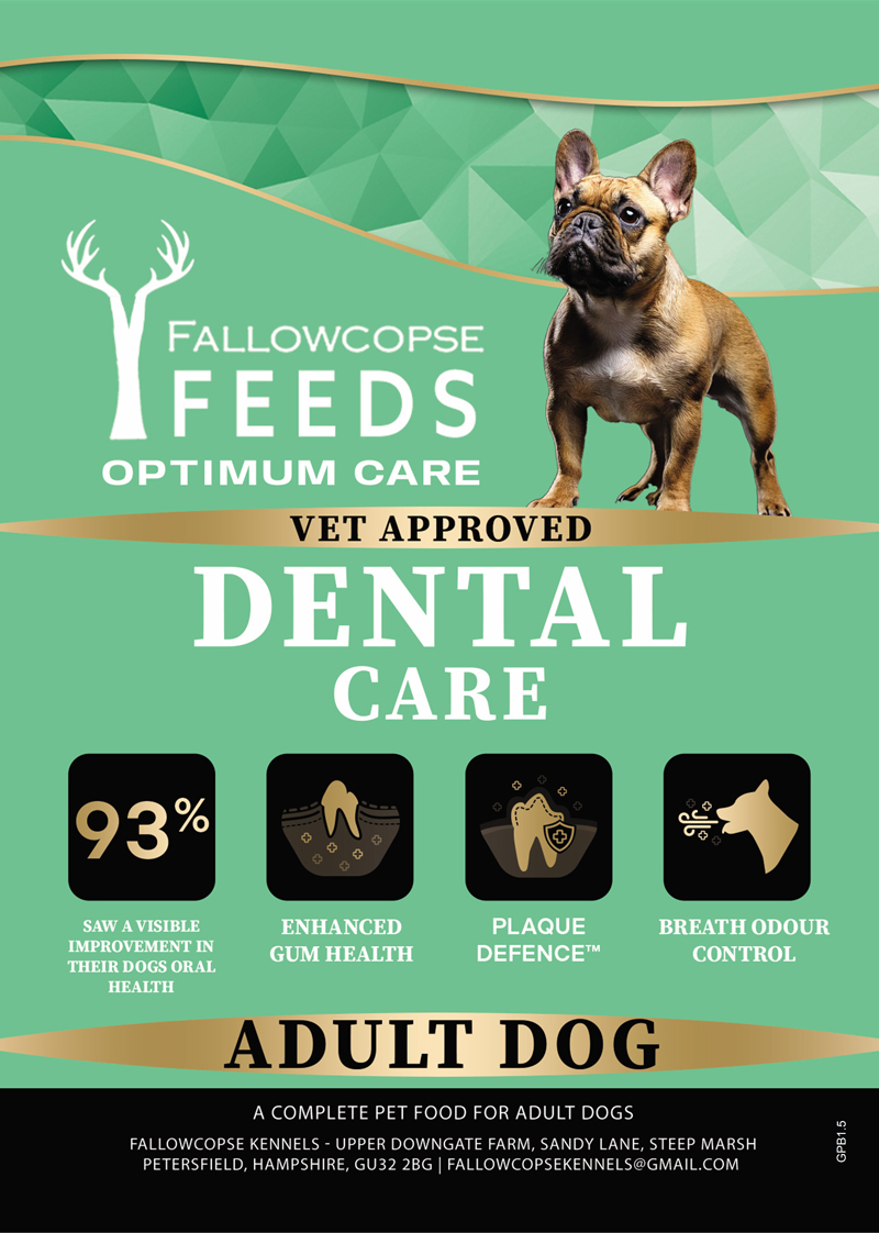 Dental Care Fallowcopse Feeds - Weight Control & Joint Care - Turkey Chicken Lamb Petersfield Hampshire Surrey West Sussex London Berkshire Kent