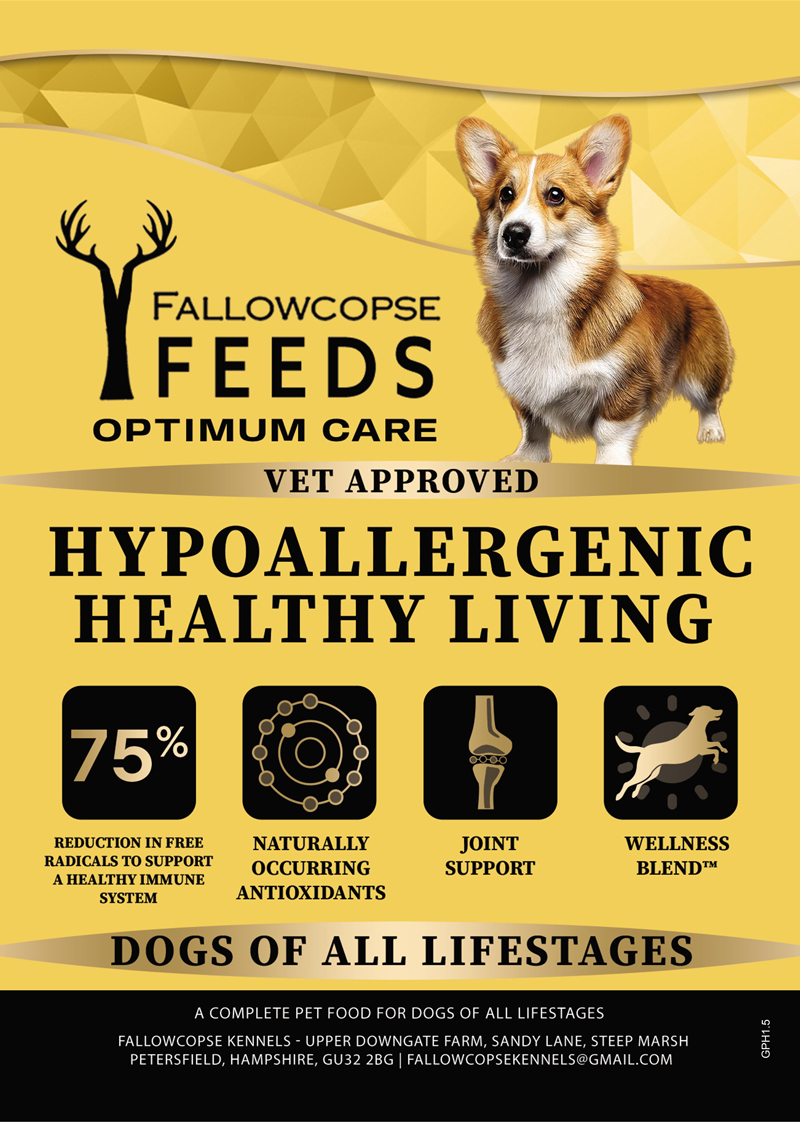 Hypoallergienic Fallowcopse Feeds - Weight Control & Joint Care - Turkey Chicken Lamb Petersfield Hampshire Surrey West Sussex London Berkshire Kent